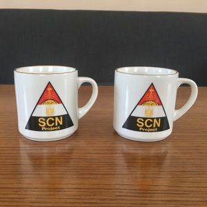 Air Force 1984 Promotional Mugs GTE SCN